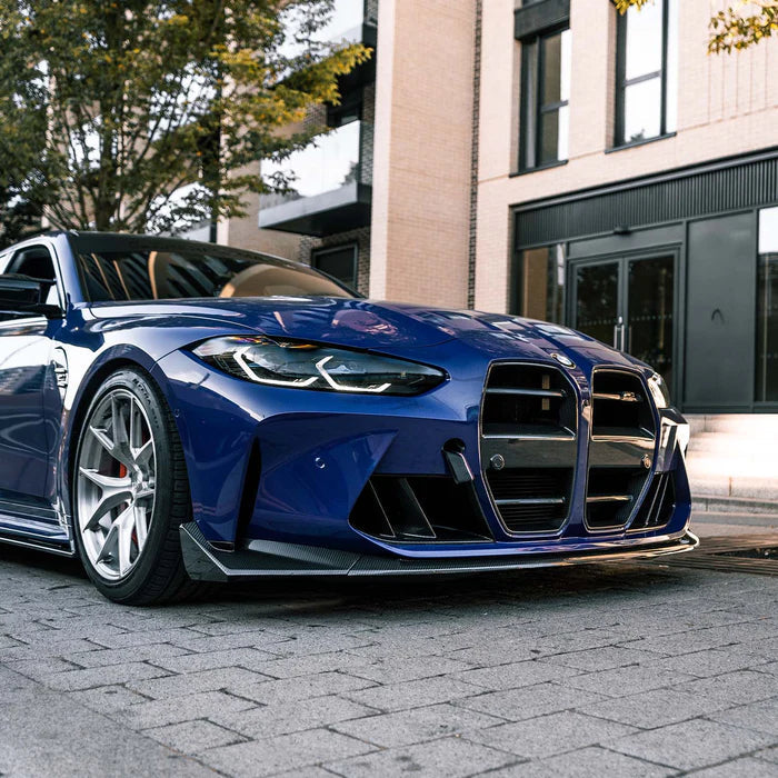 MHC+ BMW M3/M4 CSL Style Front Splitter i pre-preg carbon (G80/G81/G82/G83) KONG PERFORMANCE