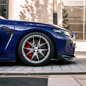 MHC+ BMW M3/M4 CSL Style Front Splitter i pre-preg carbon (G80/G81/G82/G83) KONG PERFORMANCE