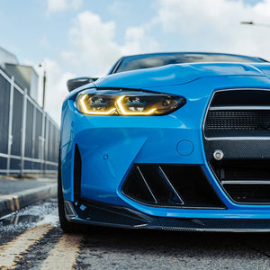 MHC+ BMW M3/M4 SP2 Front Splitter – Pre-Preg Carbon Fibre (G80/G81/G82/G83) KONG PERFORMANCE