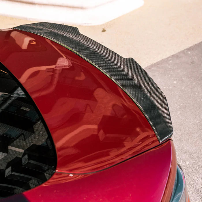 MHC+ BMW M4 Ducktail Style Rear Spoiler i Pre-Preg Carbon (G82)