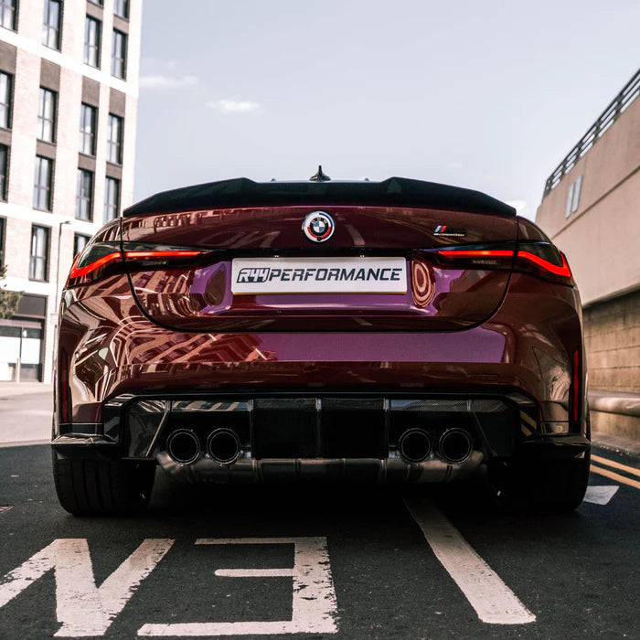 MHC+ BMW M4 Ducktail Style Rear Spoiler i Pre-Preg Carbon (G82)
