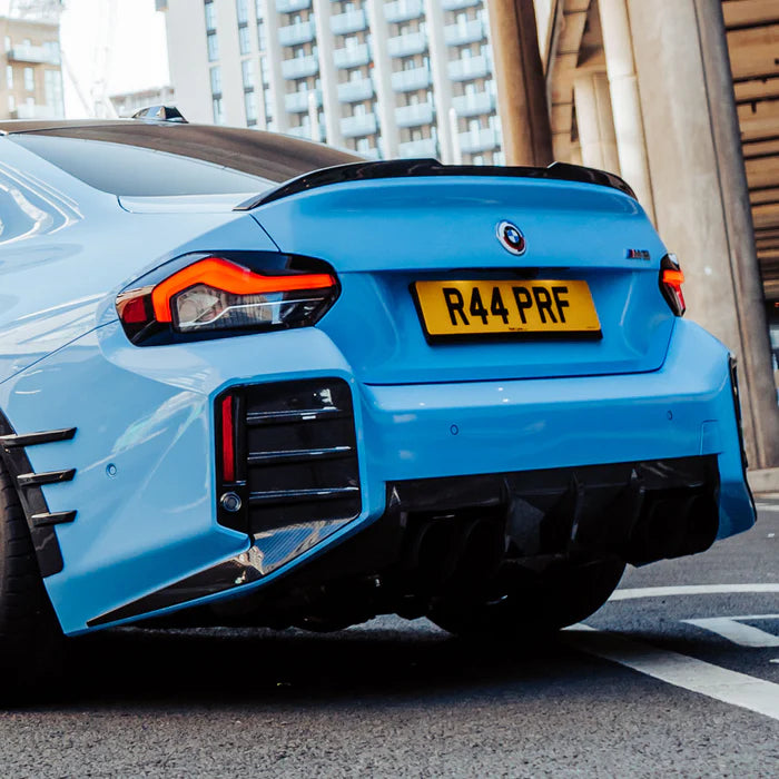 MHC+ BMW M2 G87 OEM Style Rear Diffuser – Pre-preg carbon fibre (G87)