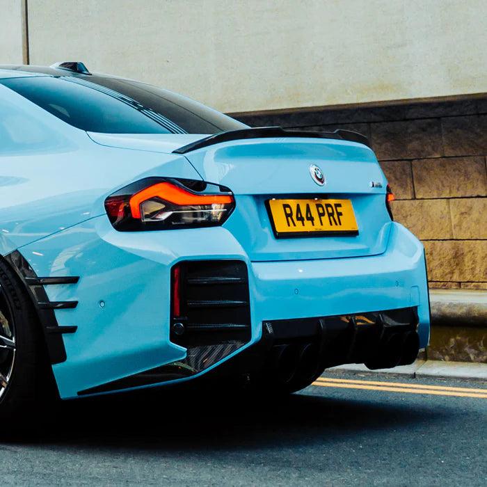MHC+ BMW M2 G87 OEM Style Rear Diffuser – Pre-preg carbon fibre (G87)
