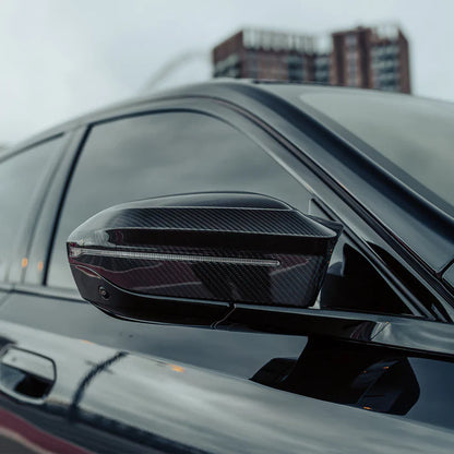 MHC+ BMW G90 & G99 M5 – M Style Speilkåper i Pre-Preg Carbon