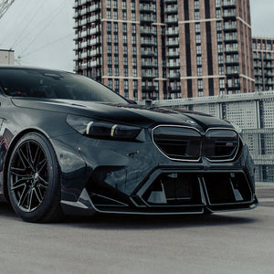 MHC+ BMW G90 & G99 M5 Performance Style Front Splitter – Pre-Preg Carbon KONG PERFORMANCE
