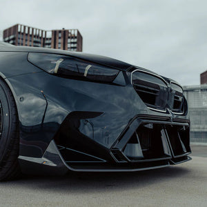MHC+ BMW G90 & G99 M5 Performance Style Front Splitter – Pre-Preg Carbon KONG PERFORMANCE