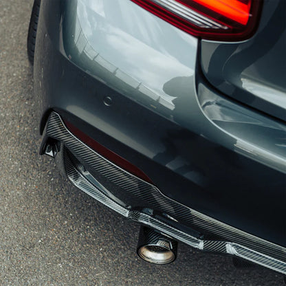 MHC+ BMW F22/F23 M235i & M240i Ultra Aggressive Rear Diffuser – Pre-Preg Carbon Fibre