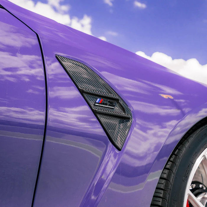 MHC+ BMW M3 Side Badges – Full Replacement (G80/G81) – Pre-Preg Carbon KONG PERFORMANCE