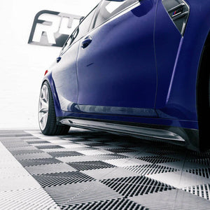 MHC+ BMW M3 OEM Style Side Skirts i Pre-Preg Carbon (G80) KONG PERFORMANCE