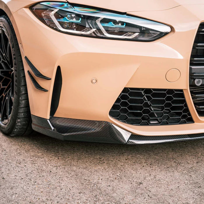 MHC+ BMW M3/M4 Performance Style Front Splitter – Pre-Preg Carbon (G80/G81/G82/G83)