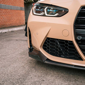 MHC+ BMW M3/M4 Performance Style Front Splitter – Pre-Preg Carbon (G80/G81/G82/G83) KONG PERFORMANCE