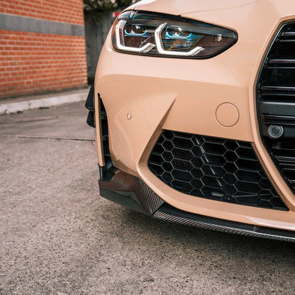 MHC+ BMW M3/M4 Performance Style Front Splitter – Pre-Preg Carbon (G80/G81/G82/G83)