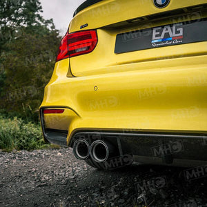 MHC+ BMW M3/M4 Performance Style Rear Diffuser – Pre-preg Carbon Fibre (F80/F82/F83) KONG PERFORMANCE