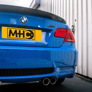 MHC+ BMW M3/3 Series Performance Style Rear Spoiler – Pre-preg carbon fibre (E92) KONG PERFORMANCE
