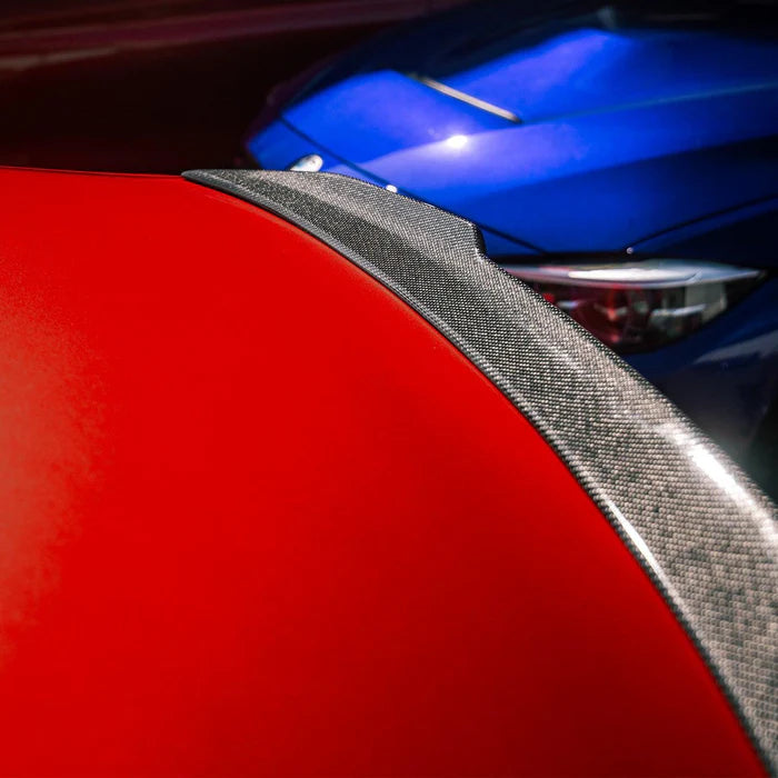 MHC+ BMW M3/3-serie CS Style bakspoiler i pre-preg carbon (F80/F30)