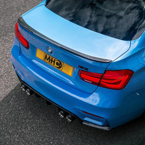 MHC+ BMW M3/3-serie Ducktail Style Spoiler i pre-preg carbon (F80/F30) KONG PERFORMANCE