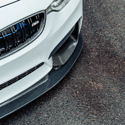 MHC+ BMW M3/M4 GT Style Front Splitter i Gloss Pre-Preg Carbon (F80/F82/F83)