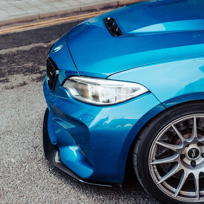 MHC+ BMW M2 N55 GT Style Front Splitter – Pre-Preg Carbon (F87)