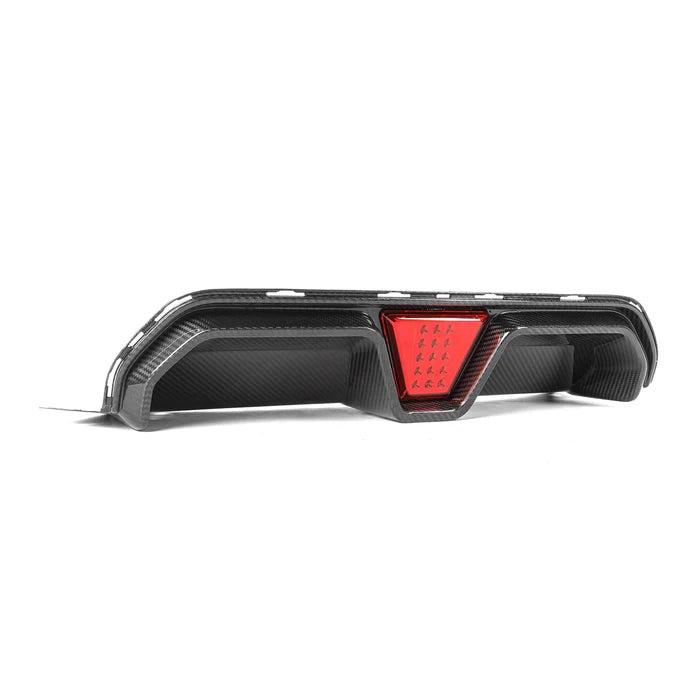 MHC+ BMW M5 F90 LCI CS Style Rear Diffuser m/ LED – Pre-preg carbon fibre