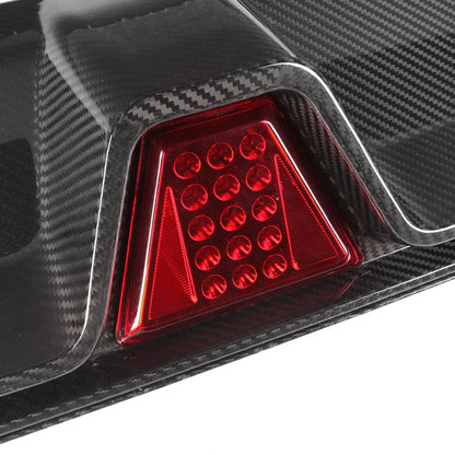 MHC+ BMW M5 F90 LCI CS Style Rear Diffuser m/ LED – Pre-preg carbon fibre