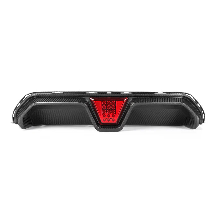 MHC+ BMW M5 F90 LCI CS Style Rear Diffuser m/ LED – Pre-preg carbon fibre