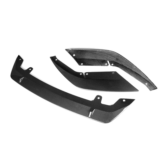 MHC+ BMW M5 F90 LCI Performance Front Splitter i pre-preg carbon