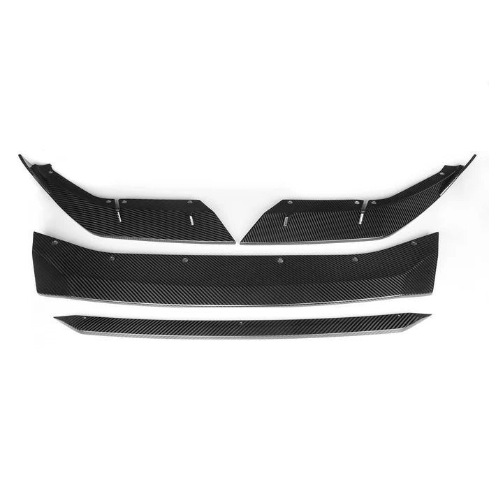 MHC+ BMW M5 F90 LCI Low Line Front Splitter – Pre-preg carbon fibre