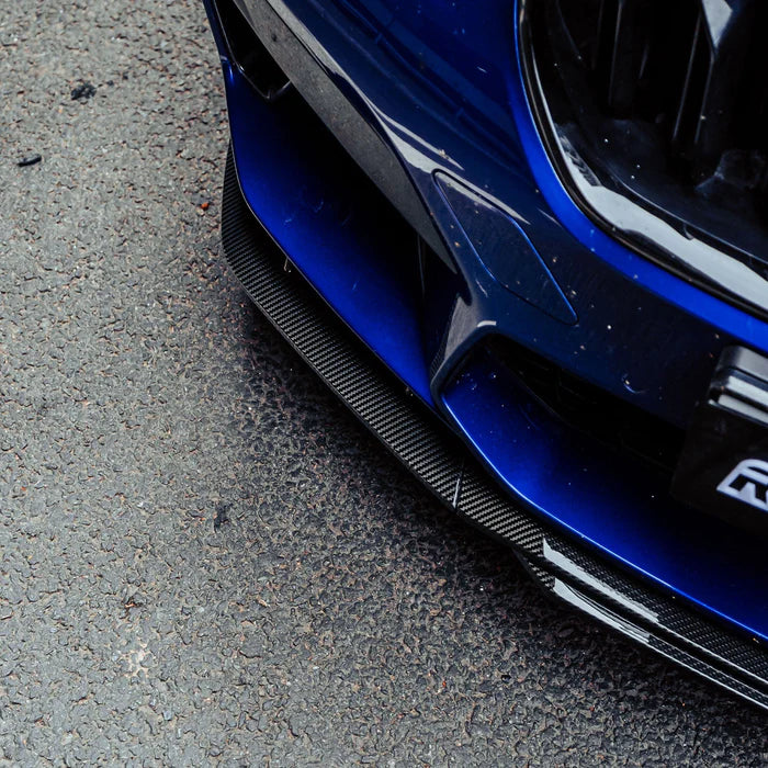 MHC+ BMW M5 F90 LCI Low Line Front Splitter – Pre-preg carbon fibre