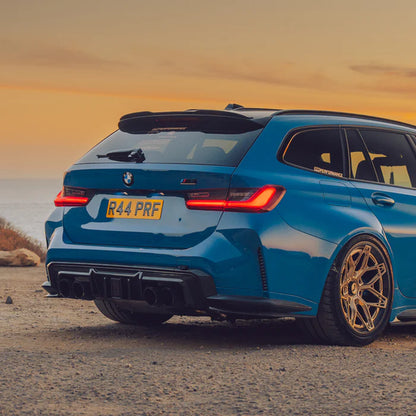 MHC+ BMW M3/M4 DF1 LED Rear Diffuser – Pre-preg Carbon Fibre (G80/G81/G82/G83)