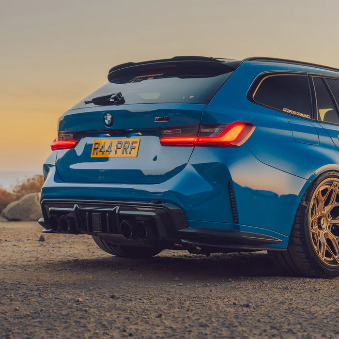 MHC+ BMW M3/M4 DF1 LED Rear Diffuser – Pre-preg Carbon Fibre (G80/G81/G82/G83)