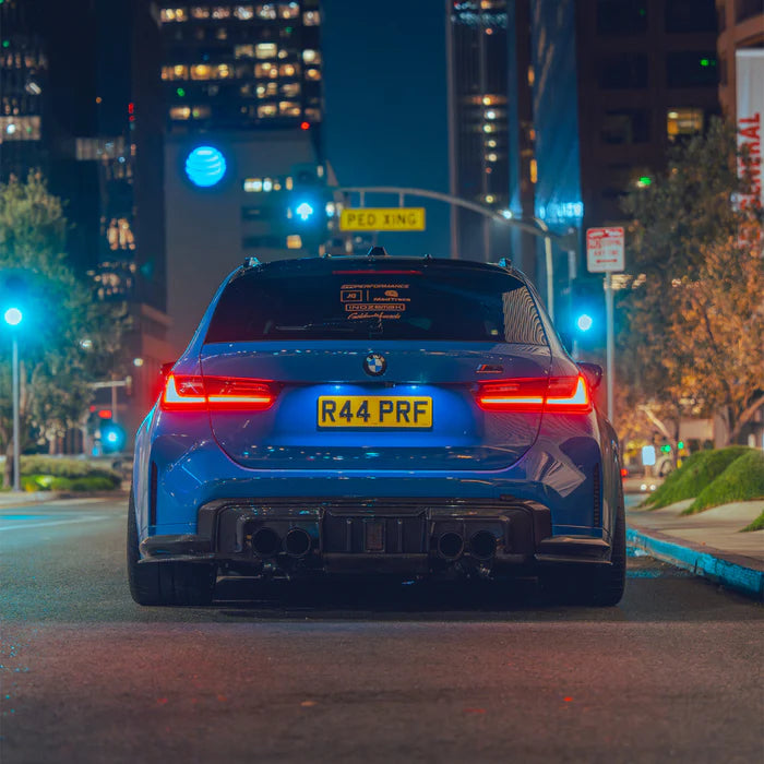 MHC+ BMW M3/M4 DF1 LED Rear Diffuser – Pre-preg Carbon Fibre (G80/G81/G82/G83)