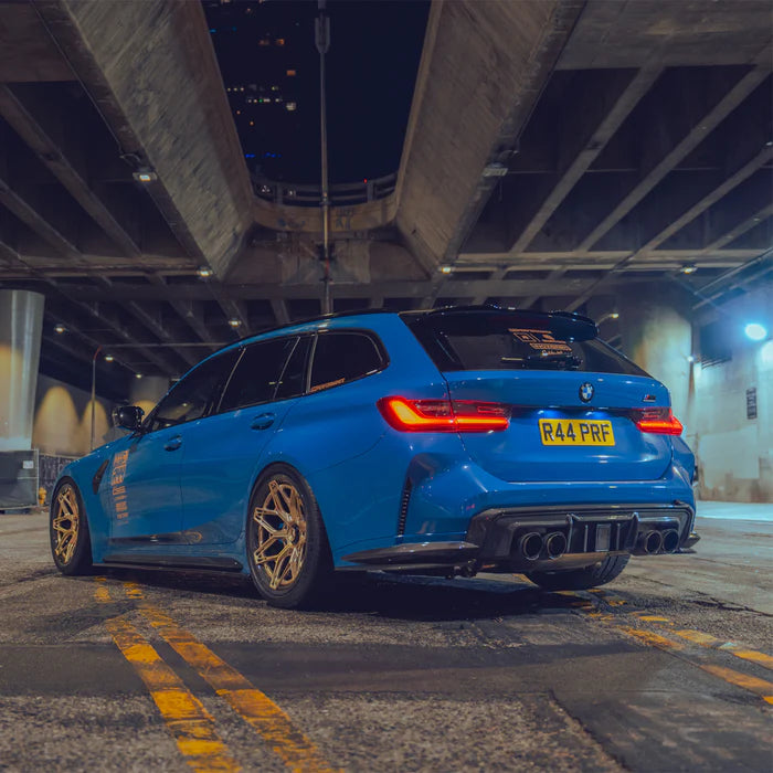 MHC+ BMW M3/M4 DF1 LED Rear Diffuser – Pre-preg Carbon Fibre (G80/G81/G82/G83)