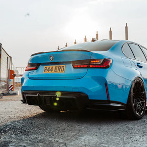 MHC+ BMW M3/M4 DF1 LED Rear Diffuser – Pre-preg Carbon Fibre (G80/G81/G82/G83) KONG PERFORMANCE