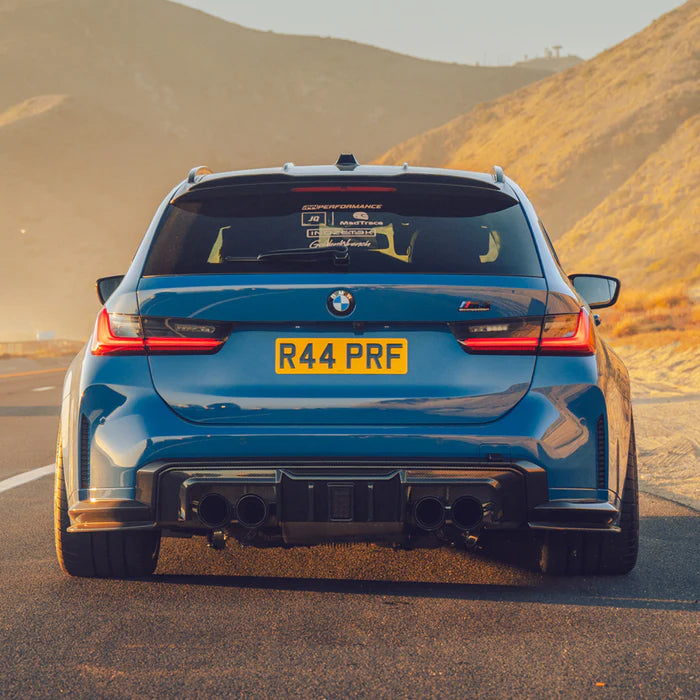 MHC+ BMW M3/M4 DF1 LED Rear Diffuser – Pre-preg Carbon Fibre (G80/G81/G82/G83)