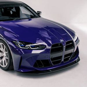 MHC+ BMW M3/M4 SP1 Front Splitter – Pre-Preg Carbon Fibre (G80/G81/G82/G83) KONG PERFORMANCE