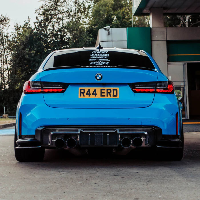 MHC+ BMW M3 SS1 Rear Side Splitters i pre-preg carbon (G80/G81)