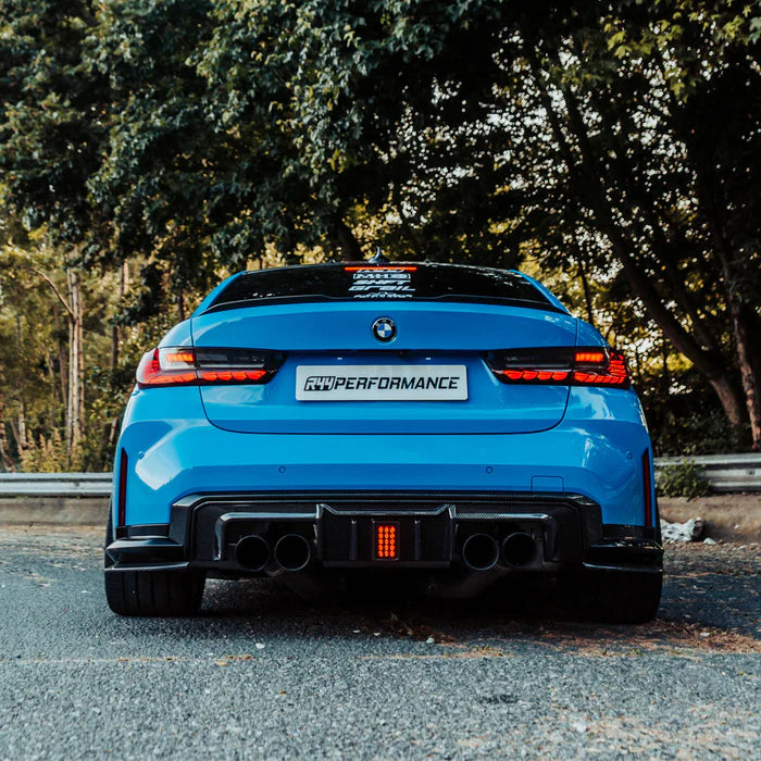 MHC+ BMW M3 SS1 Rear Side Splitters i pre-preg carbon (G80/G81)