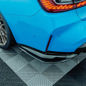 MHC+ BMW M3 SS1 Rear Side Splitters i pre-preg carbon (G80/G81) KONG PERFORMANCE