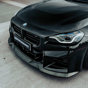 MHC+ BMW M2 G87 Edition 1 Front Splitter i pre-preg carbon (G87) KONG PERFORMANCE