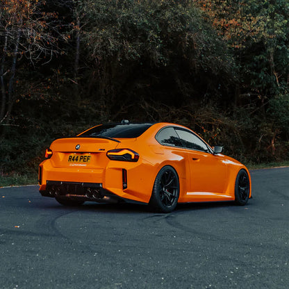 MHC+ BMW M2 G87 Edition 1 Rear Diffuser – 3-delt i gloss pre-preg carbon (G87)