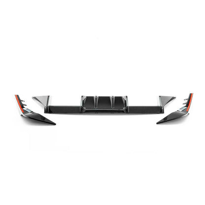 MHC+ BMW M2 G87 Edition 1 Rear Diffuser – 3-delt i gloss pre-preg carbon (G87)