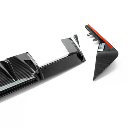 MHC+ BMW M2 G87 Edition 1 Rear Diffuser – 3-delt i gloss pre-preg carbon (G87)