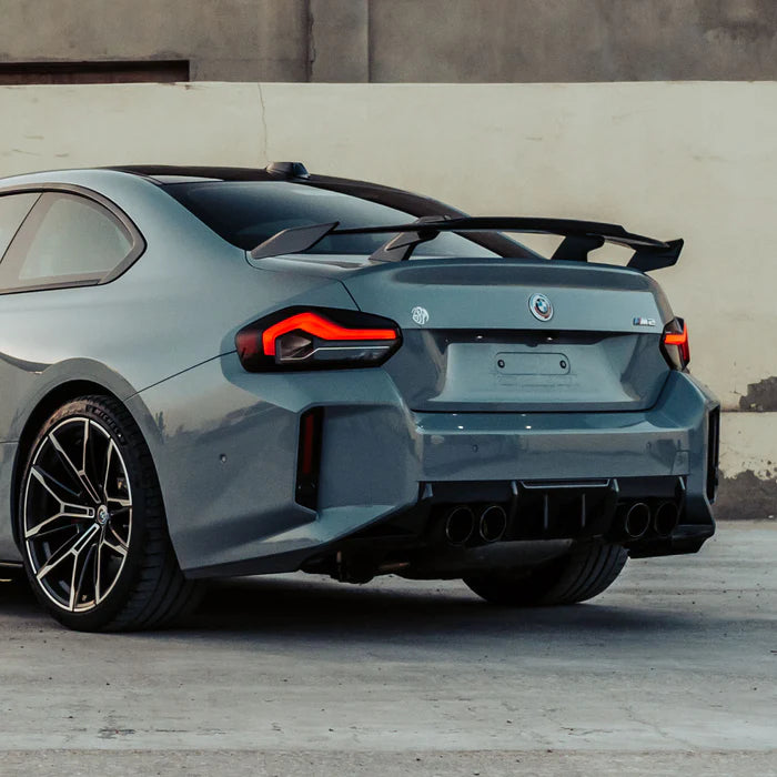 MHC+ BMW M2 G87 Edition 1 Rear Diffuser – 3-delt i gloss pre-preg carbon (G87)