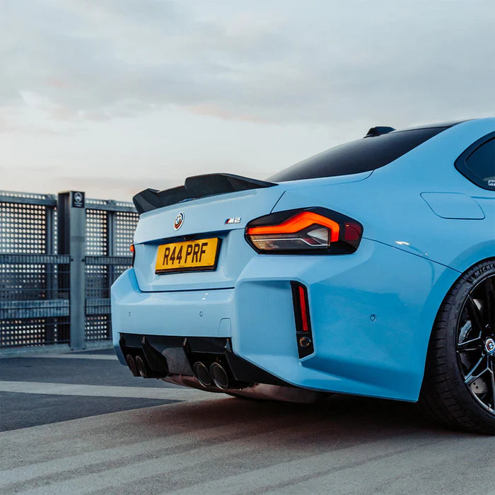 MHC+ BMW M2/M240i Performance Style Rear Spoiler i Pre-Preg Carbon (G87/G42)