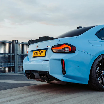 MHC+ BMW M2/M240i Performance Style Rear Spoiler i Pre-Preg Carbon (G87/G42)