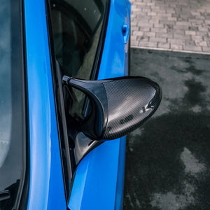 MHC+ BMW M3 Speilkåper i gloss pre-preg carbon (E92/E93) KONG PERFORMANCE