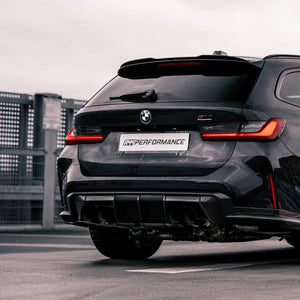 MHC+ BMW M3/M4 Rear Bumper Insert – Pre-Preg Carbon (G80/G81/G82/G83) KONG PERFORMANCE