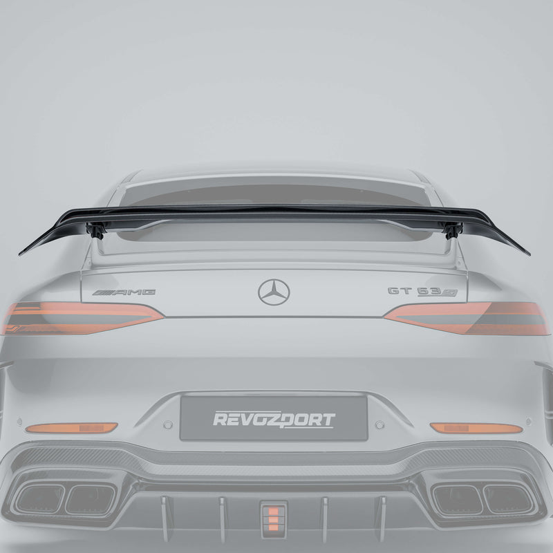 Mercedes-AMG GT 63 S X290 Carbon Fiber Rear Spoiler with high-gloss finish