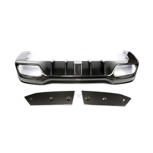 Mercedes-AMG GT 63 S X290 Carbon Fiber Rear Diffuser shown from an elevated angle highlighting its shape