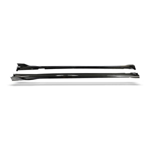Mercedes-AMG GT 63 S X290 Carbon Fiber Side Skirts shown from a front three-quarter angle